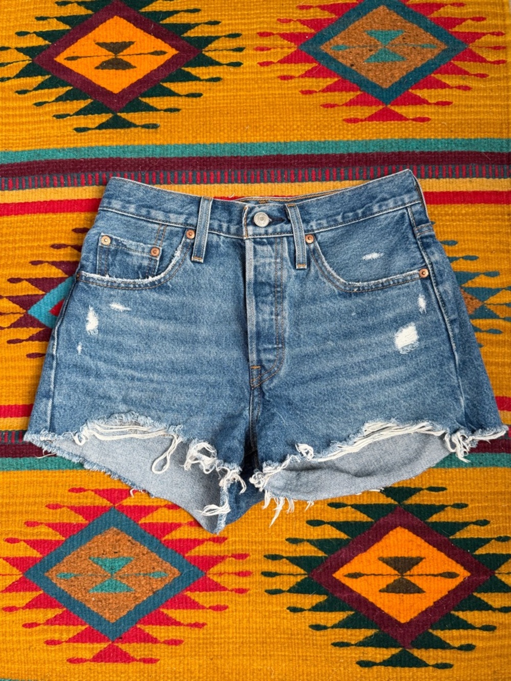 Levi’s 501 High Rise Jean Shorts